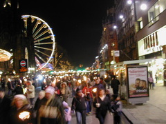 Hogmanay Torchlight procession through Princes St. Hogmanay Torchlight procession through Princes St.